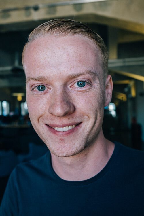 Portrait photograph of Callum Hart